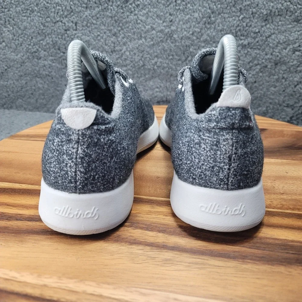 Allbirds‎ Wool Shoes Gray Womens Size 8 Runners Lace Up Sneakers Casual Comfort